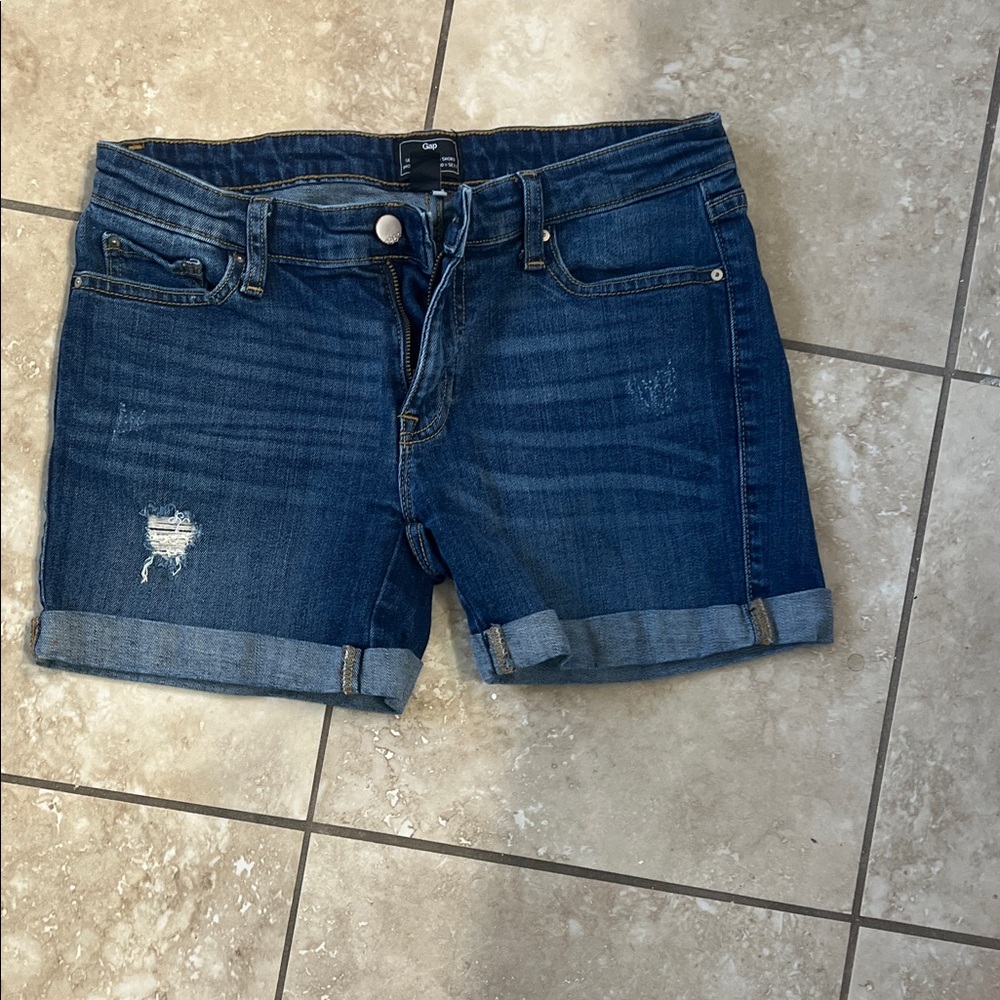 GAP Dark Blue Jean Shorts